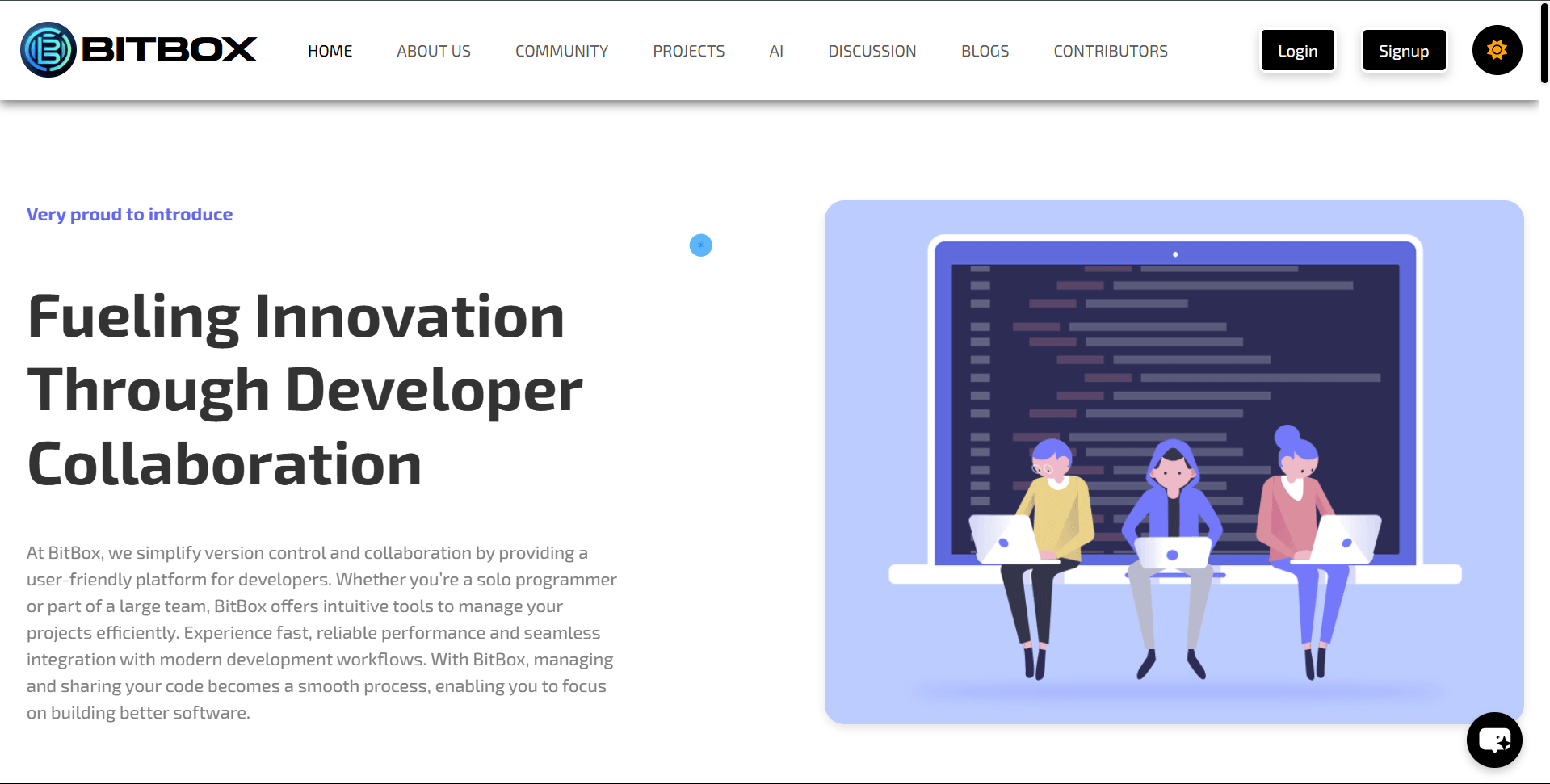 Bitbox – Project Collaboration