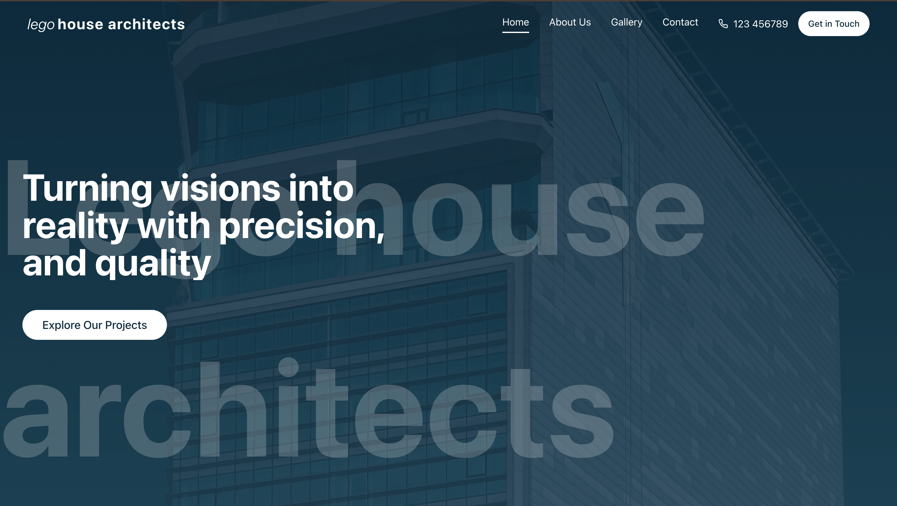 Lego – Architect Studio